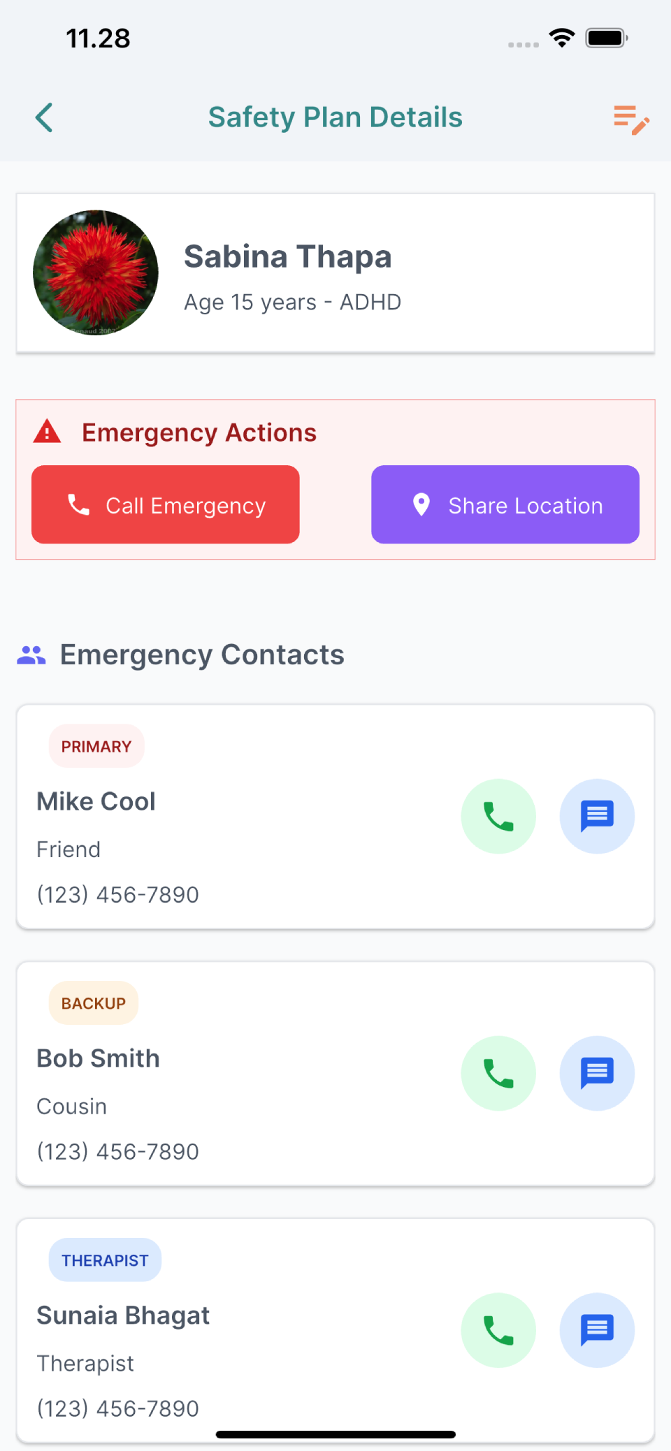 Autism Captain app screen 24