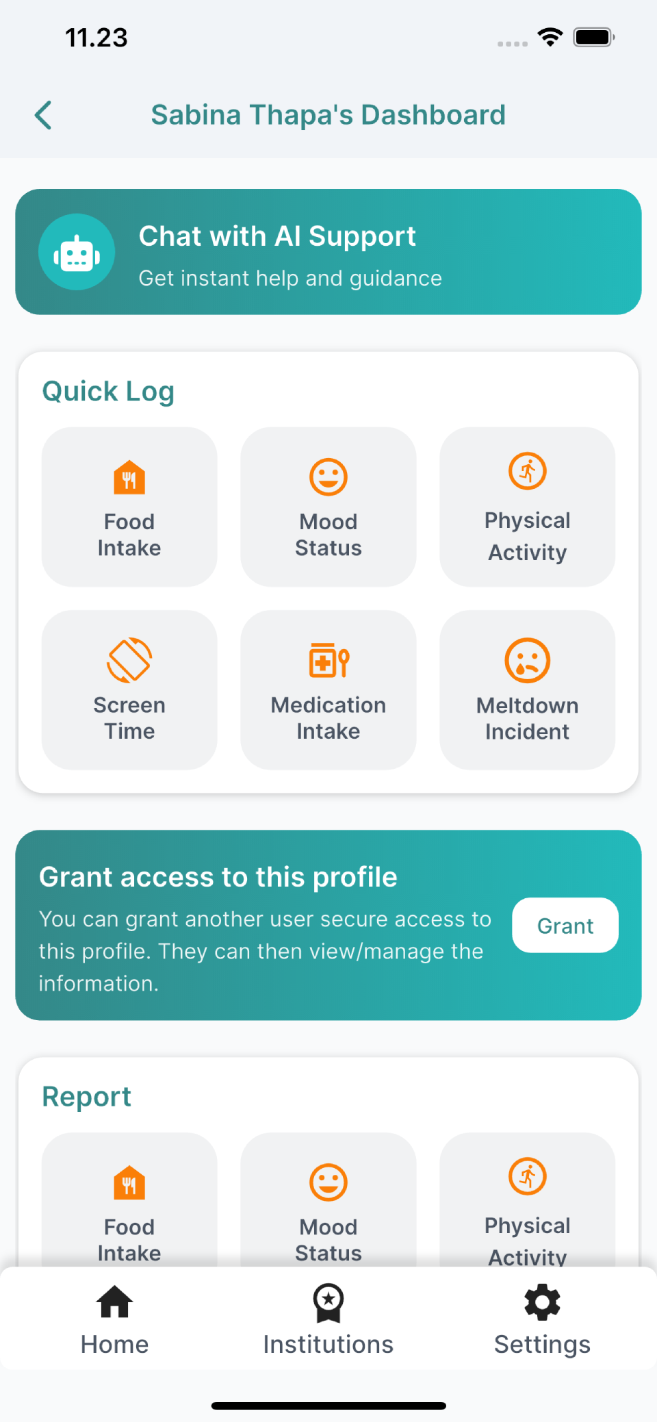 Autism Captain app screen 7